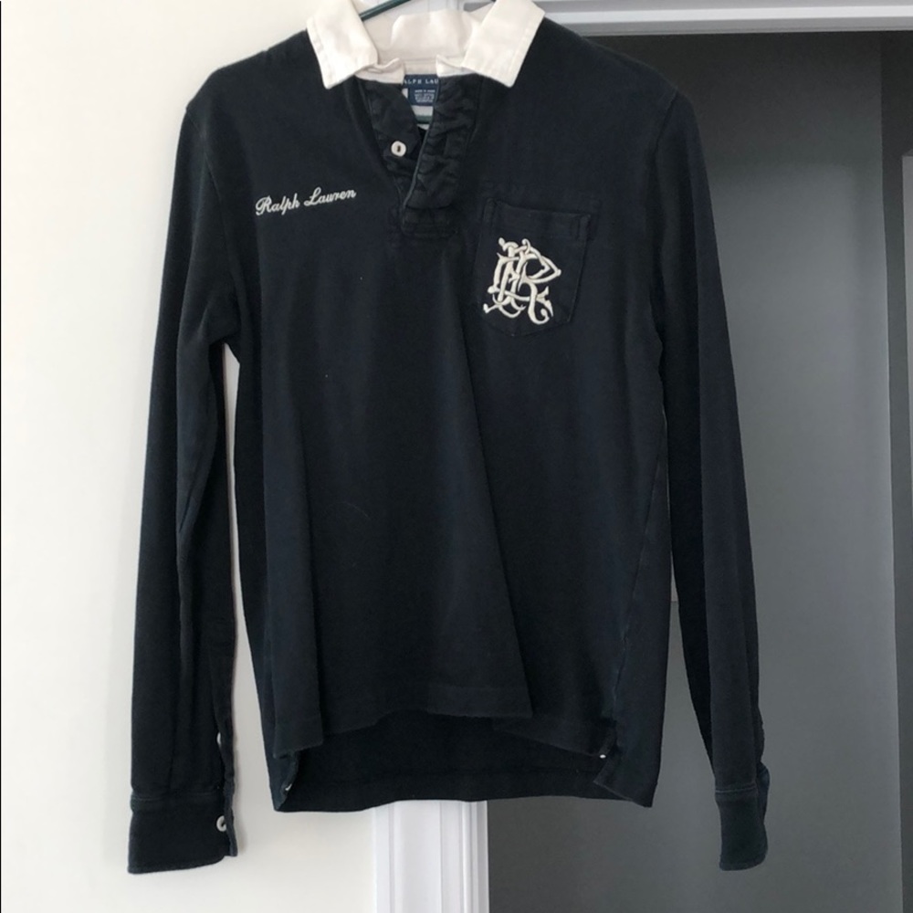 Black women’s rugby shirt